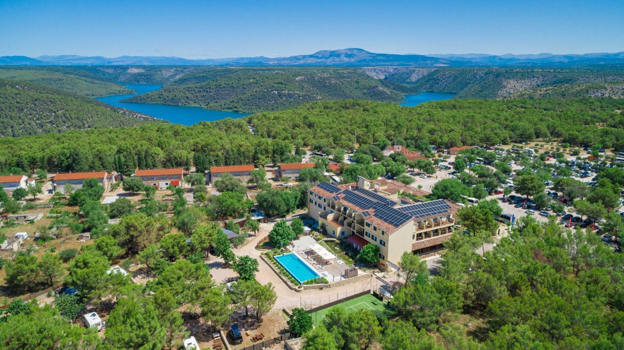 Hotel Vrata Krke Lozovac Eksteriør bilde