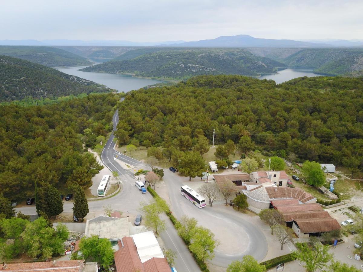 Hotel Vrata Krke Lozovac Eksteriør bilde
